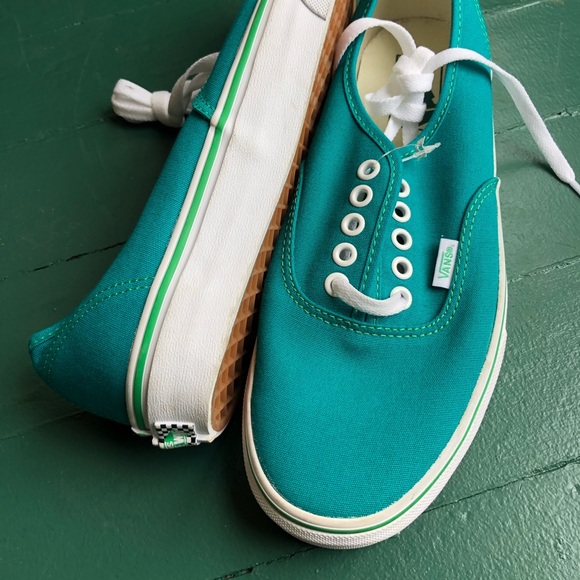 vans green stripe